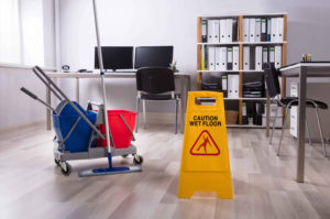 Facility management cleaning